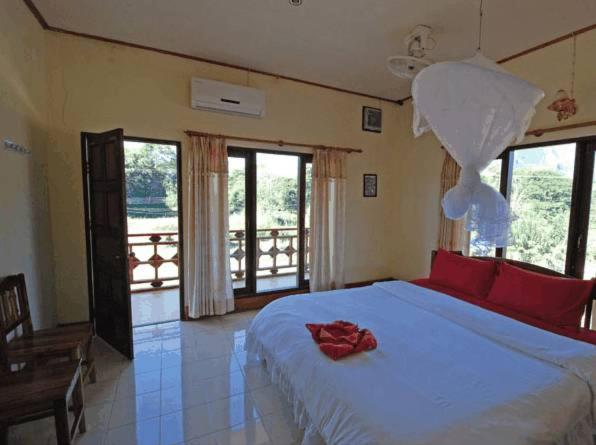 Jammee Guesthouse Vang Vieng Exteriör bild